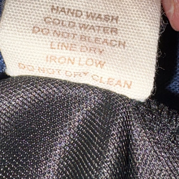 Altar'd State Dark Blue Tiered Halter
Neckline Mini Dress - Picture 9 of 12